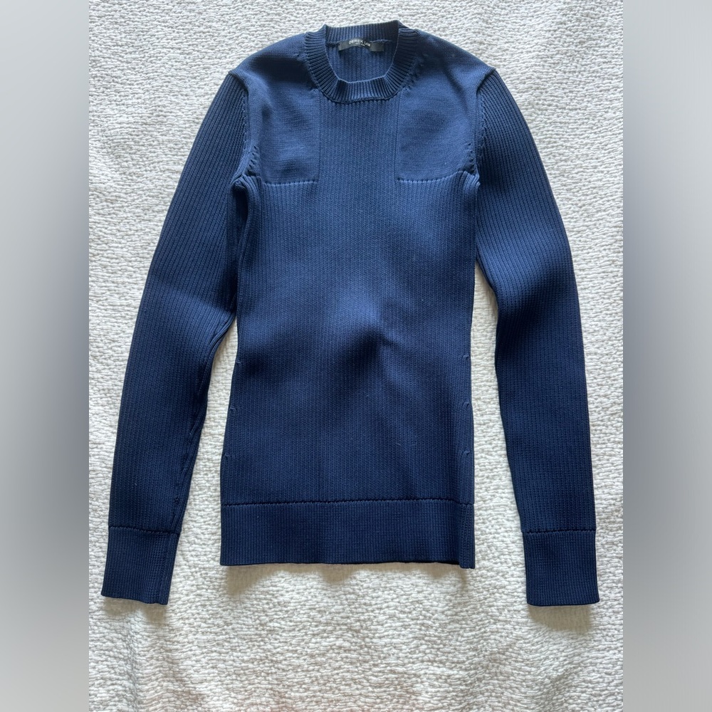 Derek Lam structured navy sweater